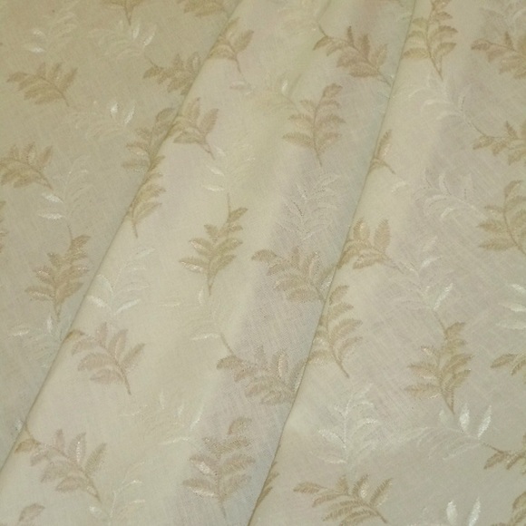 Floral Vine Embroidery Bohemian Sheer - Picture 7 of 7